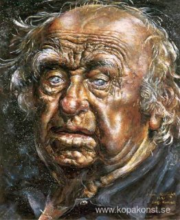 Självporträtt Ansikte Självporträtt Ansikte