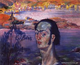 Självporträtt med raphaelesk hals Självporträtt med raphaelesk hals