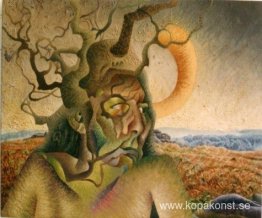 Porträtt av konstnären som en enterande krigare Porträtt av konstnären som en enterande krigare