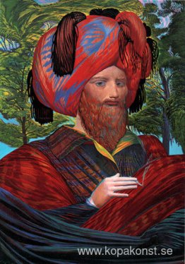 SJÄLVPORTRÄTT SOM ALI MIRZA SJÄLVPORTRÄTT SOM ALI MIRZA