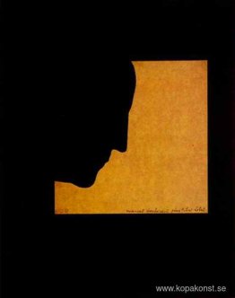 Självporträtt i profil Självporträtt i profil