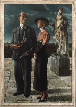 Självporträtt med Wilma van der Meulen Självporträtt med Wilma van der Meulen