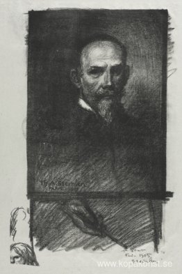 Steinlen de Face Tete Droite Steinlen de Face Tete Droite