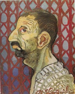 Självporträtt i profil Självporträtt i profil