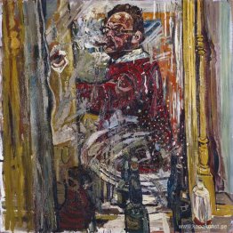 Självporträtt i en spegel Självporträtt i en spegel