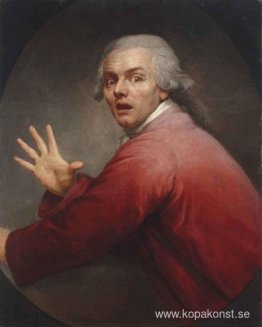 Autoportrait en homme surpris et terrorisé Autoportrait en homme surpris et terrorisé