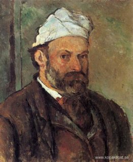 Självporträtt med vit turban Självporträtt med vit turban