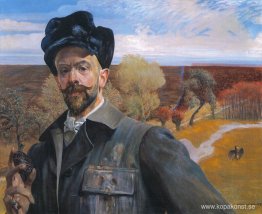 Självporträtt med Pisanka Självporträtt med Pisanka