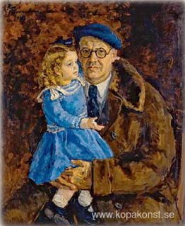 Självporträtt med sitt barnbarn Självporträtt med sitt barnbarn