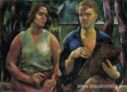 Dubbelporträtt (Konstnären och hans fru) Dubbelporträtt (Konstnären och hans fru)