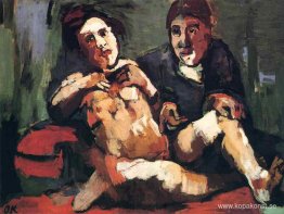 Självporträtt med docka Självporträtt med docka