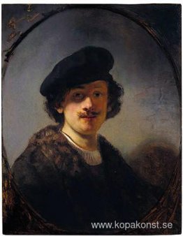 Självporträtt med skuggade ögon Självporträtt med skuggade ögon