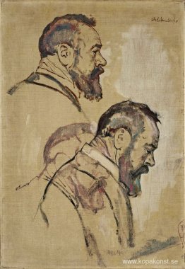 Studier av självporträtt Studier av självporträtt