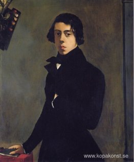 Självporträtt i en redingote Självporträtt i en redingote