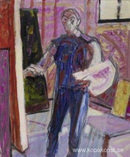 Självporträtt, helfigur Självporträtt, helfigur