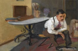 Konstnären i sin studio Konstnären i sin studio