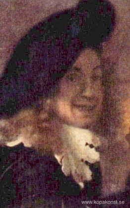 The Procuress, detalj (förmodat självporträtt) The Procuress, detalj (förmodat självporträtt)