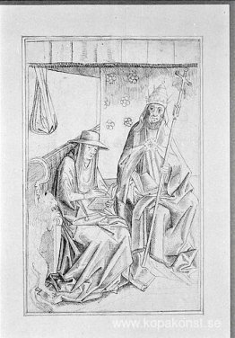 Saint Gregory the Great och St. Hieronymus Saint Gregory the Great och St. Hieronymus