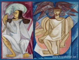 Sketch av kompositionen Sketch av kompositionen