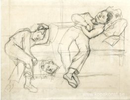 Porträtt av Pierre Tal-Coat Porträtt av Pierre Tal-Coat