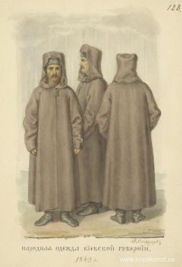 Folk kläder provinsen Kiev Folk kläder provinsen Kiev