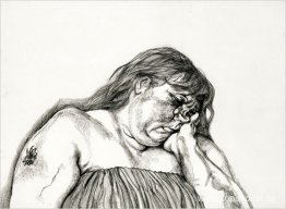 Kvinna med en armtatuering Kvinna med en armtatuering