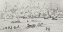 Vinterfestligheter på floden Vinterfestligheter på floden