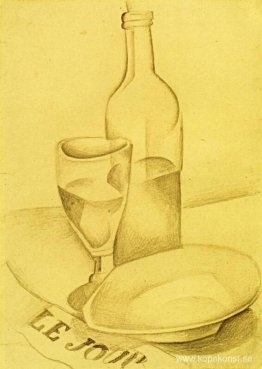 Stilleben med tidning Stilleben med tidning