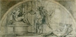 Mercury skyddar Ulysses från Circes charm Mercury skyddar Ulysses från Circes charm