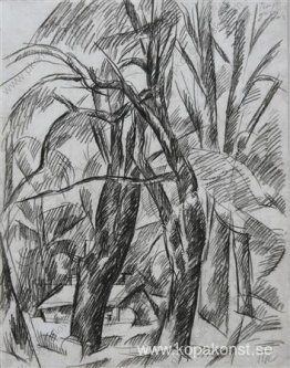 Abramtsevo. Träden. Abramtsevo. Träden.