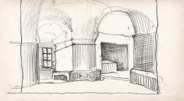 Landskapsskiss till Mussorgskys opera "Khovanshchina" Landskapsskiss till Mussorgskys opera "Khovanshchina"