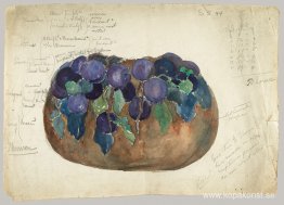 Skiss av emaljskål Skiss av emaljskål