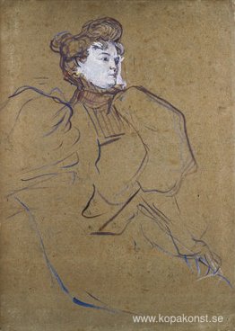 Porträtt av Misia Natanson Porträtt av Misia Natanson