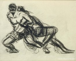 Två brottare Två brottare