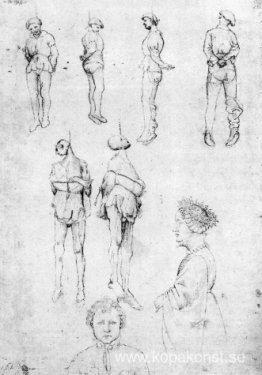 Hängda män och två porträtt Hängda män och två porträtt