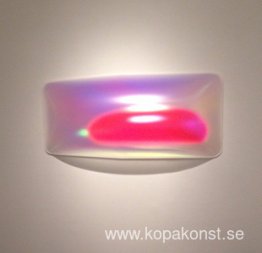 Rectangle Torque Glo-Pod (Iriserande Hot Red/Pink) Rectangle Torque Glo-Pod (Iriserande Hot Red/Pink)
