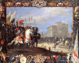 David Antonio Manocada stöter bort Caberra David Antonio Manocada stöter bort Caberra