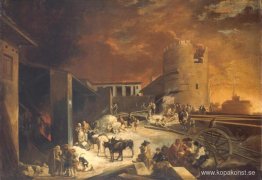 En romersk kalkugn En romersk kalkugn