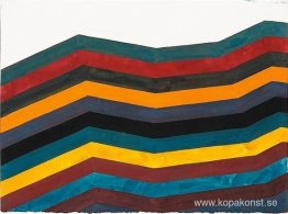 Oregelbundna horisontella band med samma bredd som börjar vid bo Oregelbundna horisontella band med samma bredd som börjar vid bo