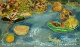 Stilleben med kronärtskockor Stilleben med kronärtskockor