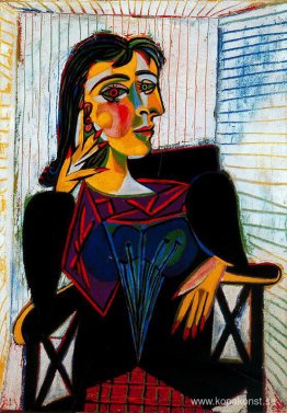 Porträtt av Dora Maar Porträtt av Dora Maar
