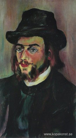Porträtt av Erik Satie Porträtt av Erik Satie