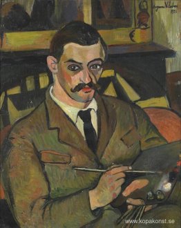 Porträtt av Maurice Utrillo Porträtt av Maurice Utrillo