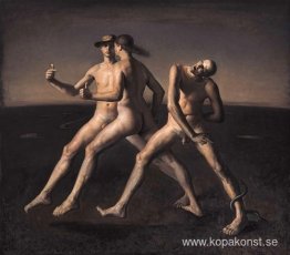 Man biten av en orm Man biten av en orm