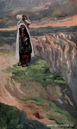 Moses ser det utlovade landet på avstånd Moses ser det utlovade landet på avstånd