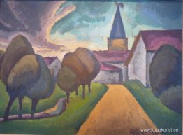 Ingången till byn Ingången till byn