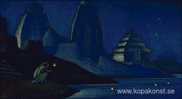 Ljus på Ganges. Lågan av glädje. Ljus på Ganges. Lågan av glädje.