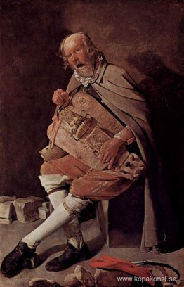 Hurdy-Gurdy Player, även kallad Hurdy-Gurdy Player med hatt Hurdy-Gurdy Player, även kallad Hurdy-Gurdy Player med hatt