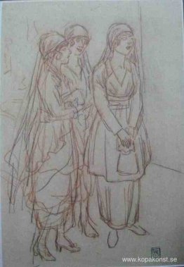 Veuves d'un Louis sketch Veuves d'un Louis sketch