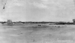 Sailboats Racings studie av Delawarefloden Sailboats Racings studie av Delawarefloden